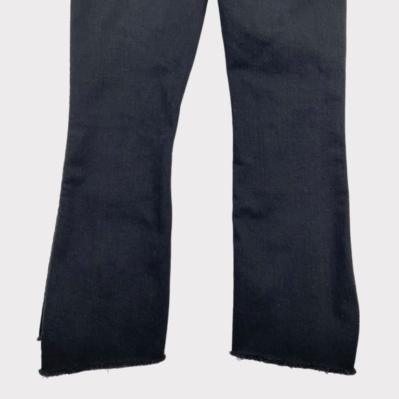 MOTHER The Insider Crop Step Fray Jeans in Not Guilty Women's Size 26 - Picture 12 of 13